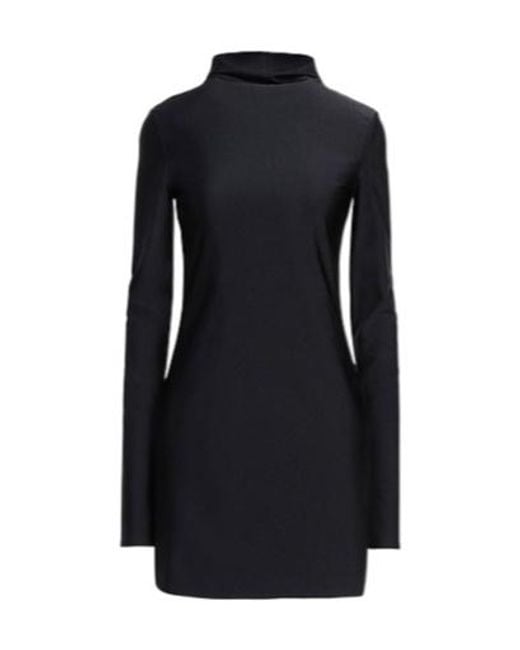 Sportmax Black Sheath Dresses