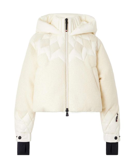 Moncler Natural Long Sleeve Down Jacket