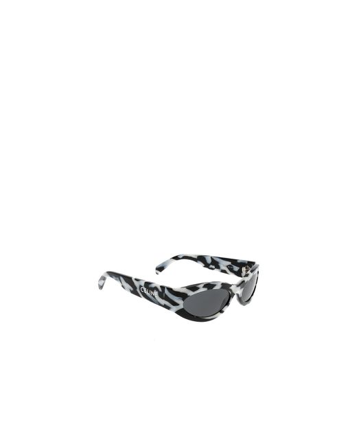 Céline White Logo Sunglasses for men