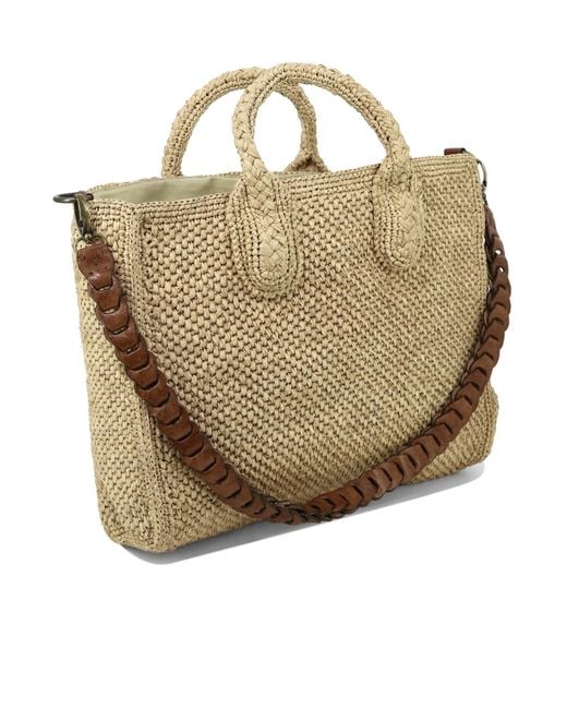 IBELIV Metallic Rary Tote Bag
