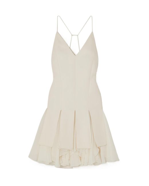 Khaite White Slip Dress