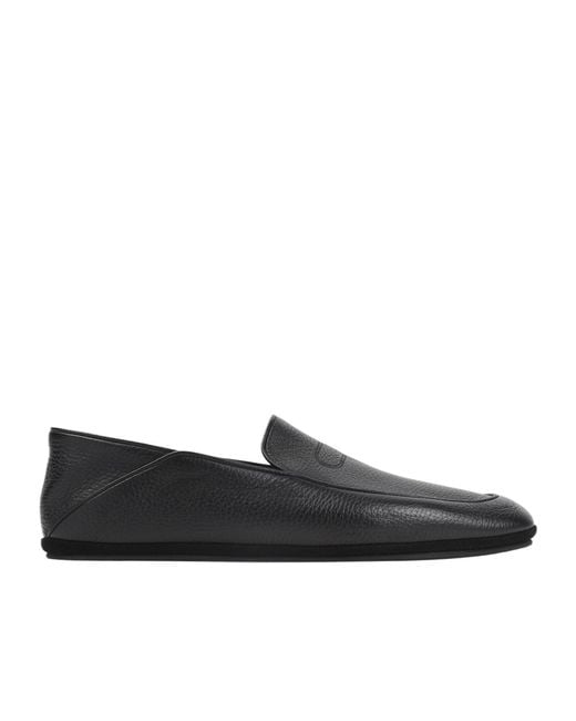 John Lobb Black Kingstone Loafers for men