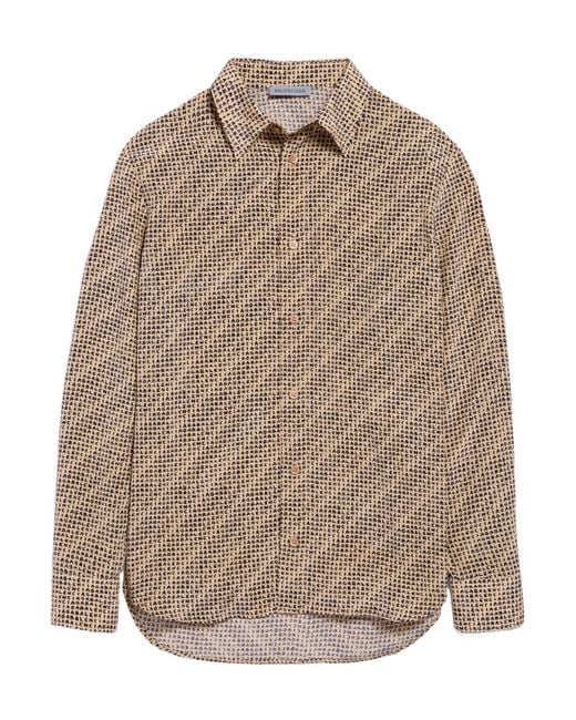 Balenciaga Brown Monogram Shirt