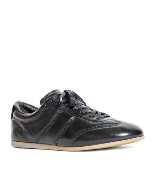 Lemaire Black Soft Runner Sneakers