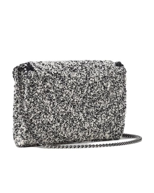 Stella McCartney Gray Graphic-Print Crossbody Bag