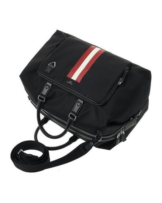 Bally Black Logo Handbag for men