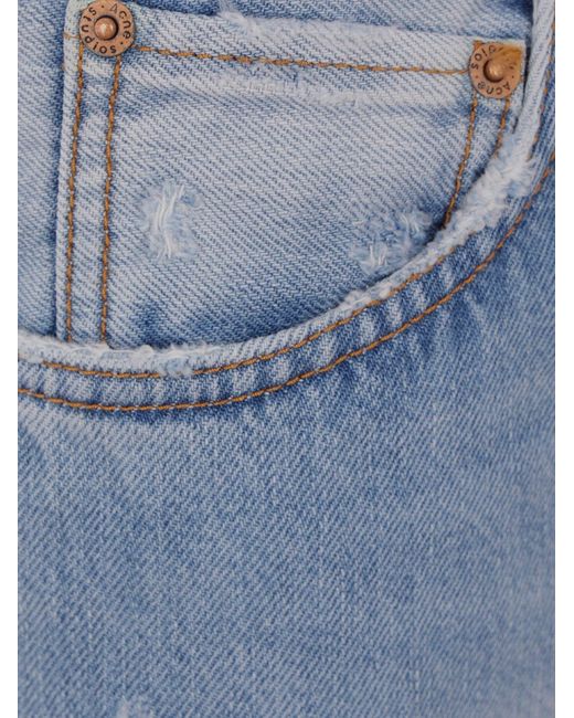 Acne Blue Regular Fit Jeans