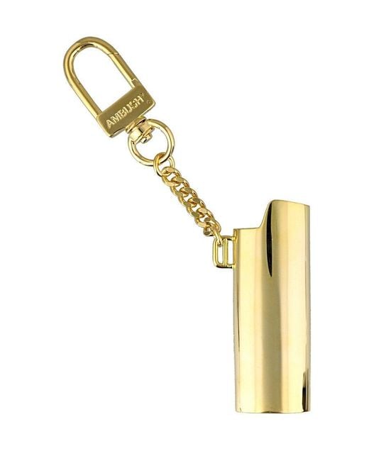 Ambush White Case-Detail Key Chain for men