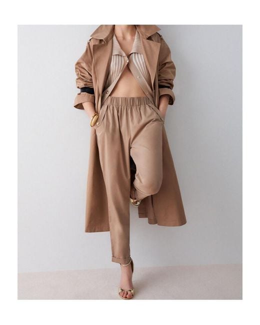 Liu Jo Natural Slim-Fit Trousers