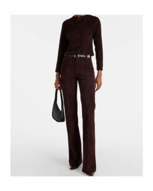 Stouls Brown Astrid Suede Cardigan
