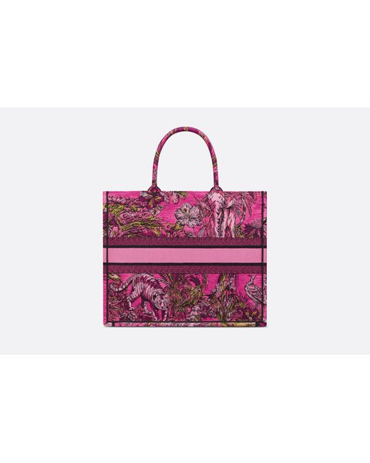 Dior Pink Large Book Tote