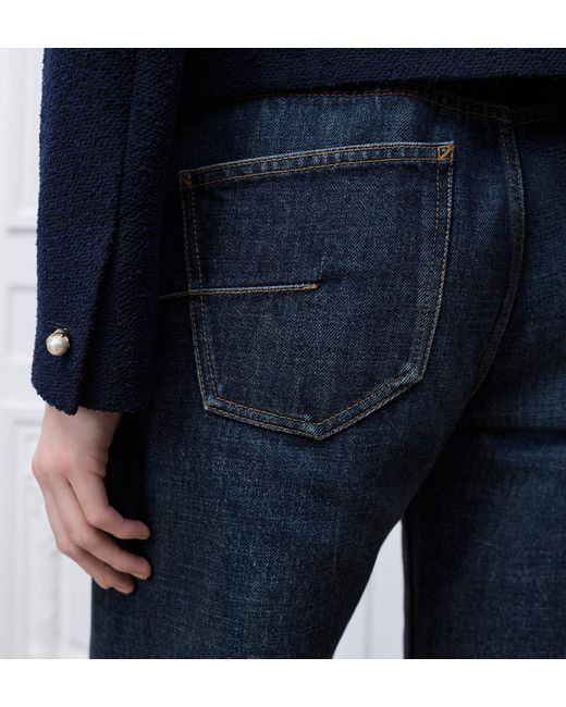 Dior Blue Flared Jeans