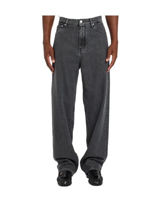 Jil Sander Gray Simple Jeans for men