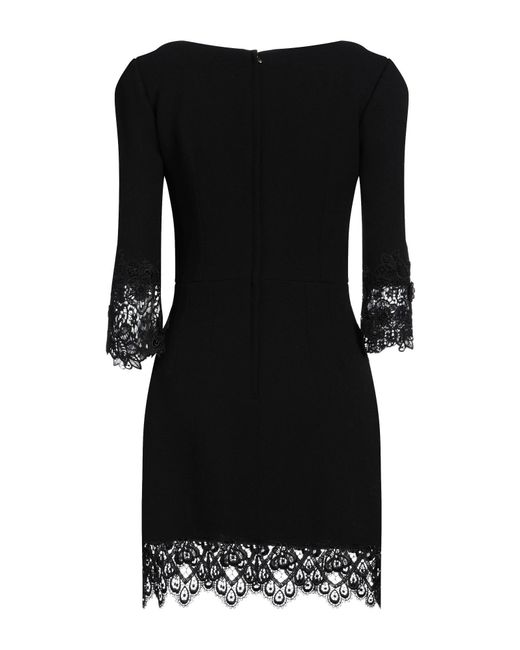 Dolce & Gabbana Black Solid Color Dress