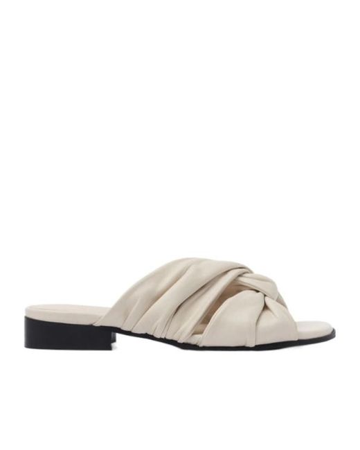 Scarosso White Bebe Sandals