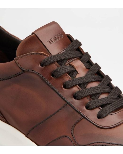 Tod's Brown Low-Top Sneakers for men