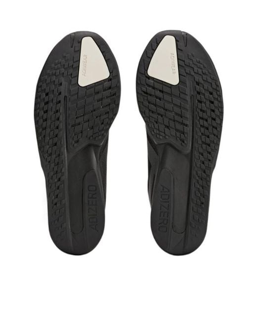 Y-3 Black X Adidas Adizero Rc6 Lace-Up Sneakers for men