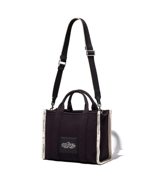 Marc Jacobs Black The Jacquard Small Tote Bag