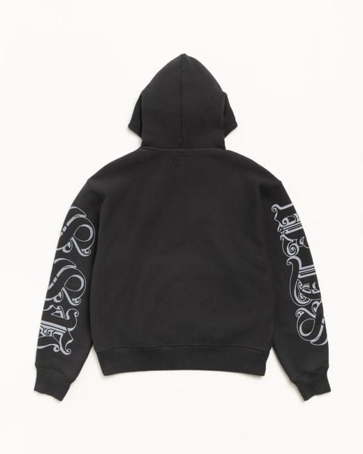 Stussy Black Long-Sleeved Sweatshirt for men