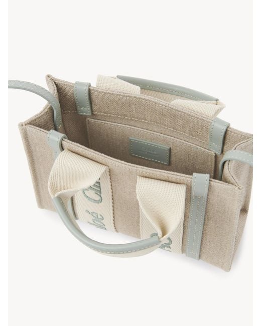 Chloé Metallic Chloé Woody Mini Shoulder Bag