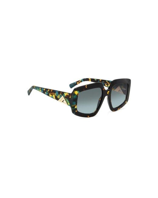 Missoni Multicolor Oversized Square Sunglasses