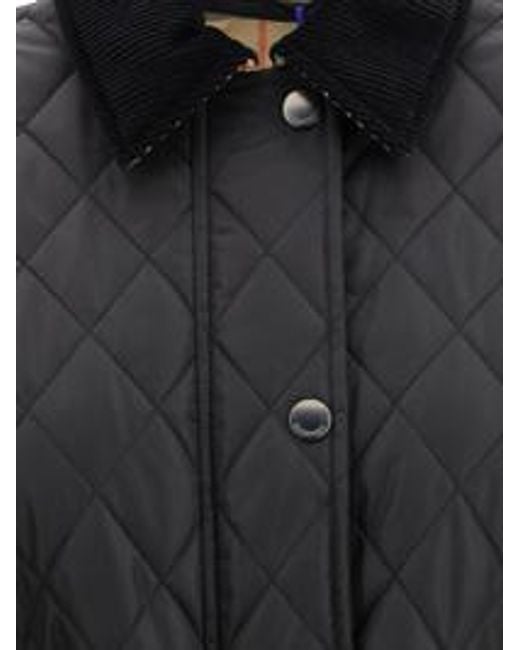 Burberry Black Quilted Nylon Jacket