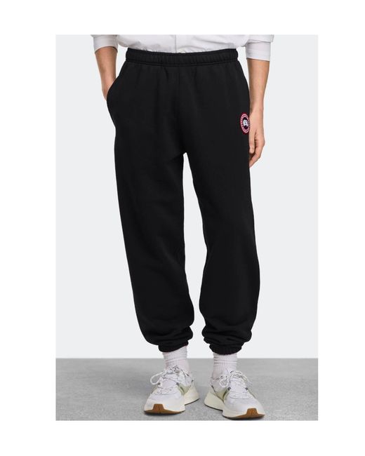 Canada Goose Black Rove Jogger Refined, Yet Relaxed. Its Midweight Comfort That Endures for men