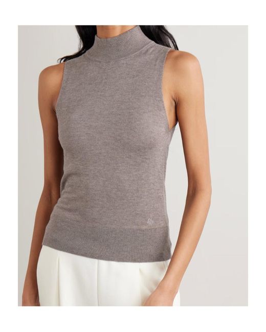 Varley Gray Turtleneck Sweater