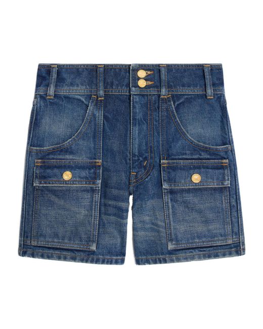 Céline Blue Kitty Shorts