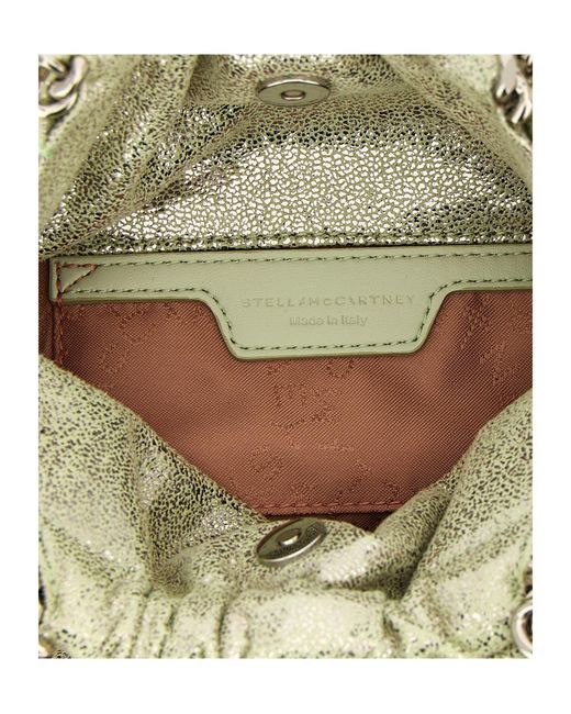 Stella McCartney Metallic Falabella Small Shoulder Bag