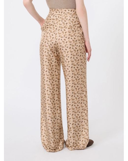 Max Mara Natural Studio Mstfuxia Palazzo Trousers