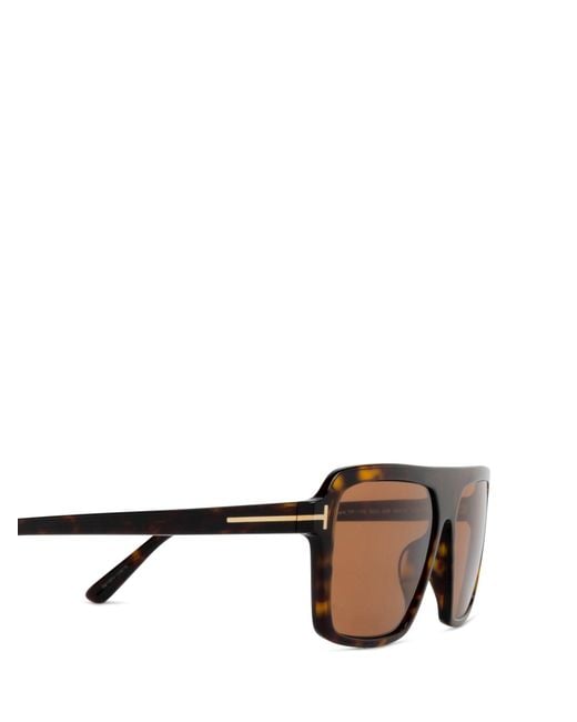 Tom Ford Multicolor Eyewear Rectangular Frame Sunglasses for men