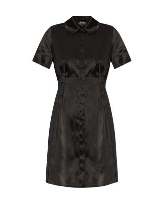 A.P.C. Black Lilou Dress