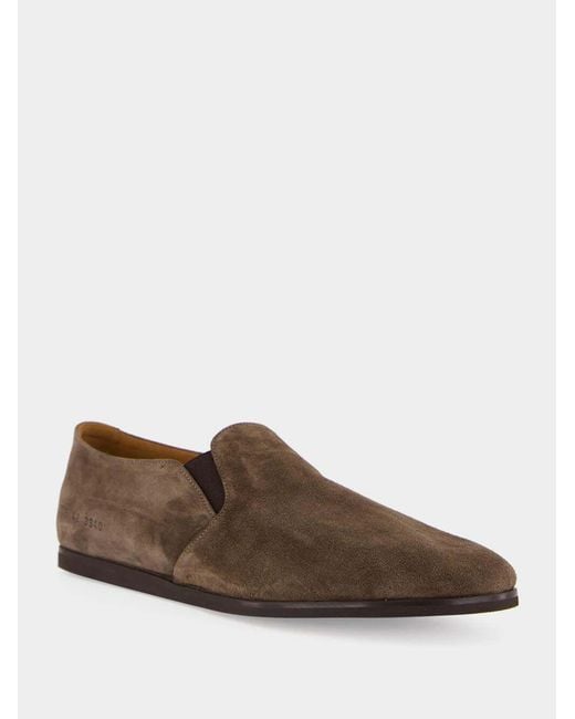 Common Projects Brown Slip-On Loafers for men
