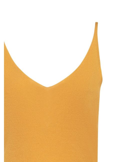 Loro Piana Orange Sleeveless Vest