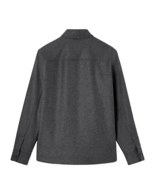 Loro Piana Gray Jim Overshirt for men