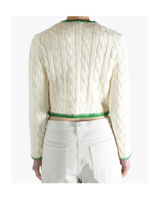 Polo Ralph Lauren Multicolor Long Sleeve Crew Neck Cardigan