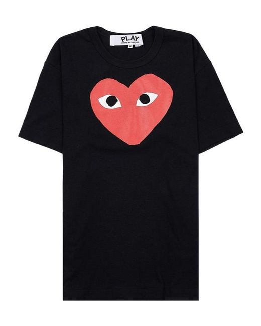 Comme des Garçons Black Short-Sleeved T-Shirt for men