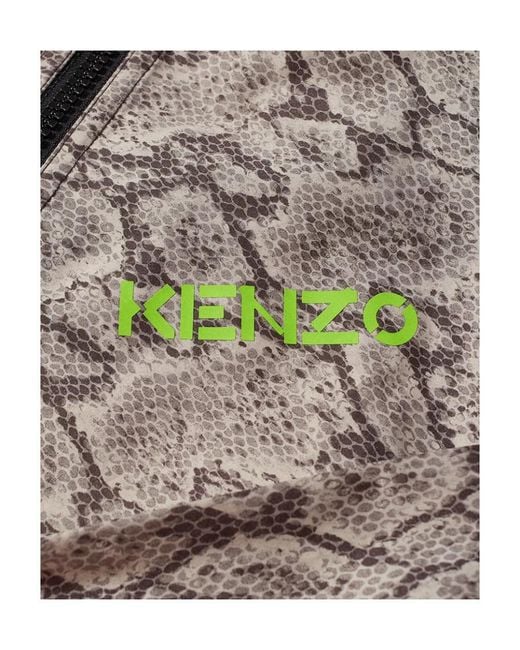 KENZO Brown Serpentine Casual Jacket for men