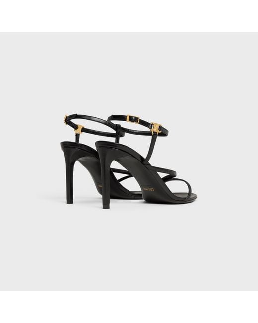 Céline Black Ava Sandal