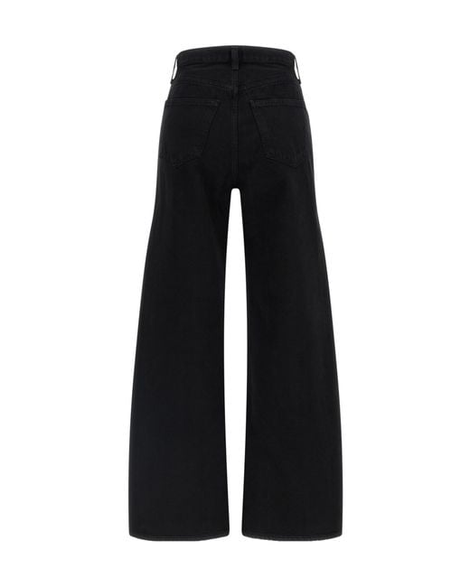 Agolde Black 'Low Curve' Jeans