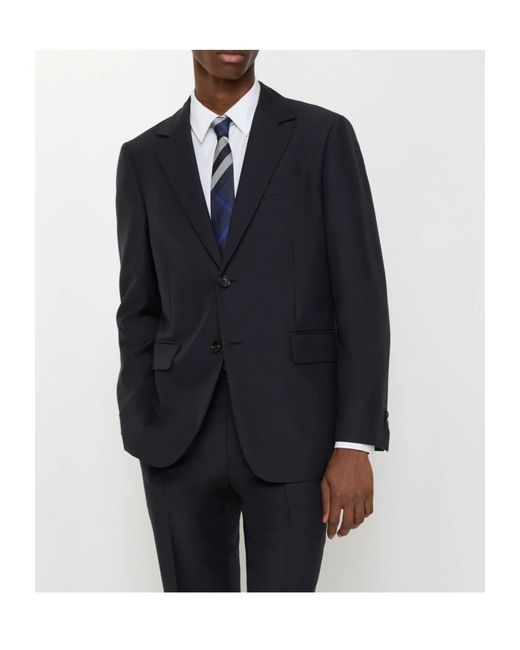 Burberry Blue Single-Breasted Tailored Jacket for men