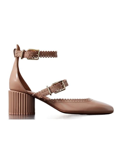 Zimmermann Pink Eddie Mary Jane High Heels