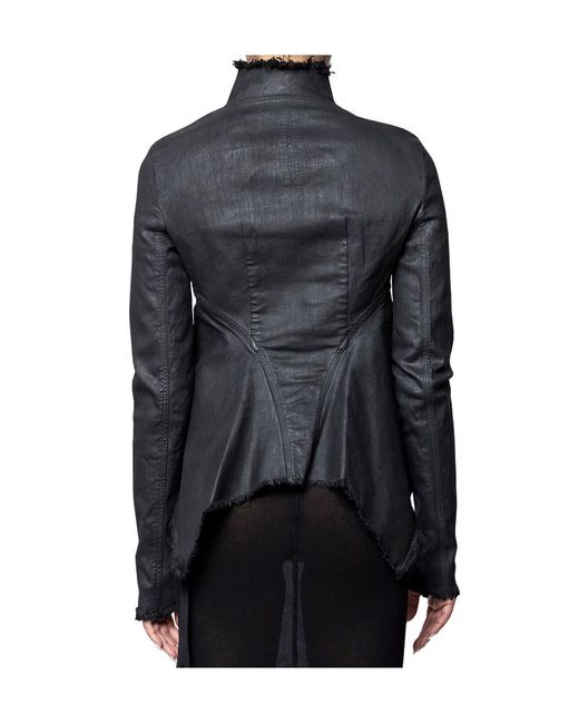 Rick Owens Black Long Sleeve Jacket