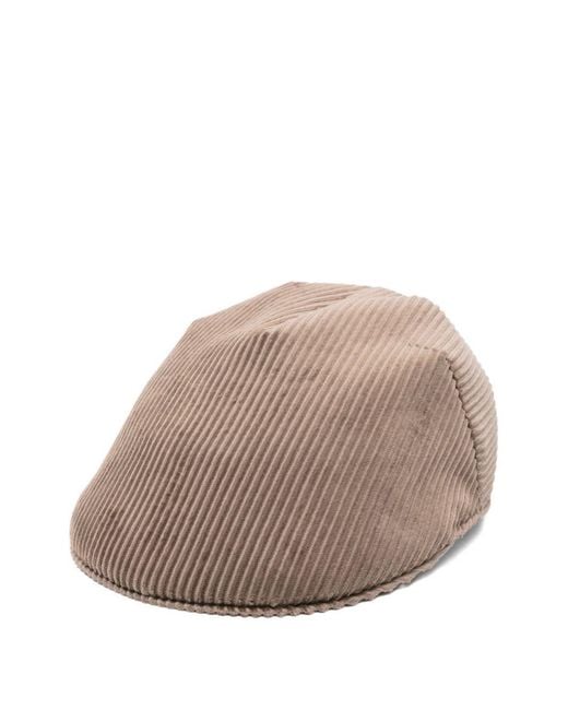 Brunello Cucinelli Brown Cotton Hat