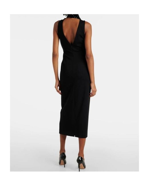 Dorothee Schumacher Black Emotional Essence I Sequined Midi Dress