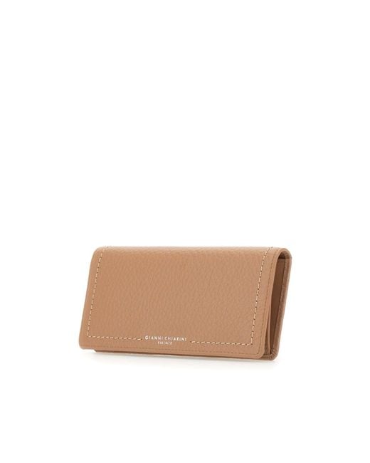 Gianni Chiarini Natural Grain Flap Wallet