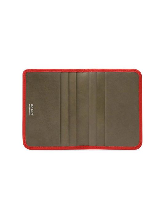 Bally Red Logo Details Card Pack