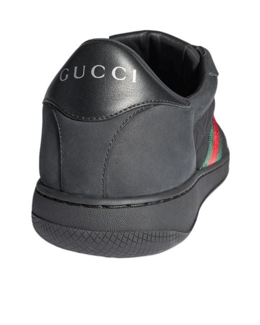 Gucci Black Screener Sneaker for men
