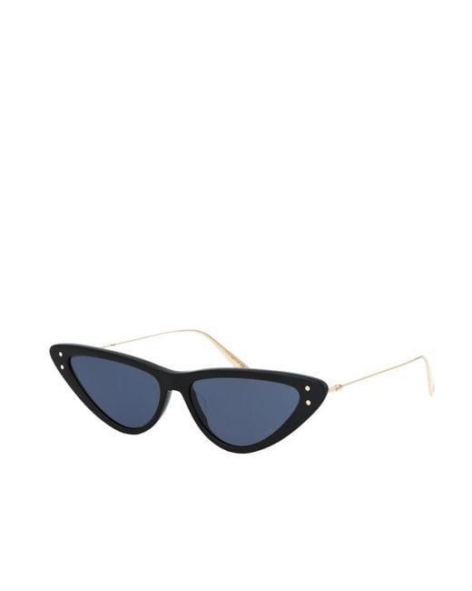 Dior Blue Eyewear Miss Cat-Eye Sunglasses
